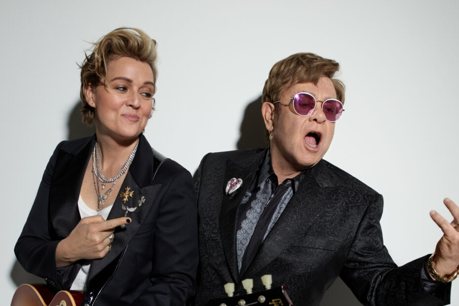 Elton John & Brandi Carlile (Foto: Peggy Sirota)